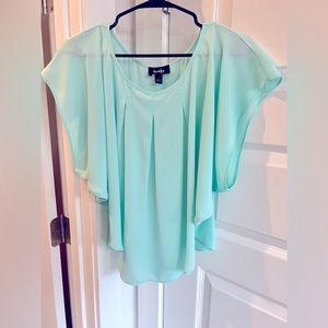 By and By Teal Top